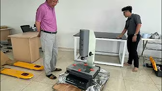 Bàn giao máy đo Rational VMS3020G khách hàng Hàn Quốc //Bình Dương//Hiệu chuẩn, sửa chữa 3D Vina