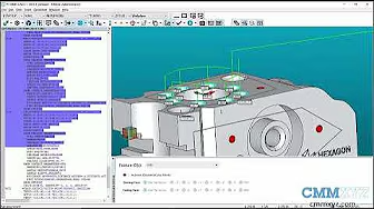Hướng dẫn sử dụng phần mềm Pc Dmis 2023 của máy đo 3d CMM Hexagon Clearance cube and Movesets PC D
