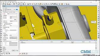 Hướng dẫn phần mềm Polywork của máy đo 3d cmm Projecting Points & Circles in Polyworks CMMXYZ Po