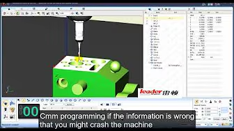 Hướng dẫn sử dụng máy đo 3d cmm Leader - phần mềm Rational DMIS phần 1