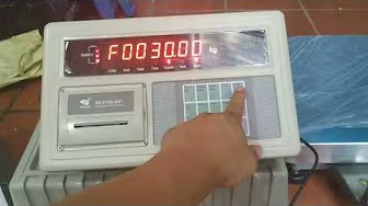 Hiệu chuẩn cân XK3190 A9P - hiệu chuẩn 3d