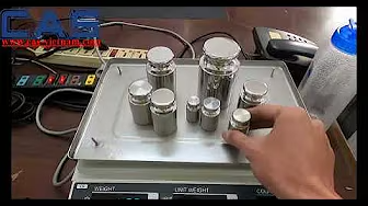 Hiệu chuẩn cân Cas - Hiệu chuẩn 3d