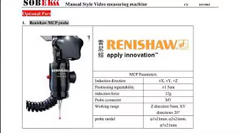 Máy Đo Quang Học E300, Manual Vision Measuring Machine, Sobek