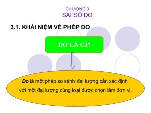 Phương Tiện Đo và Sai Số Trong Hiệu Chuẩn Thiết Bị