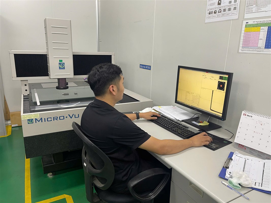 Sửa chữa máy 2D Micro VU tại Daeyong Vina